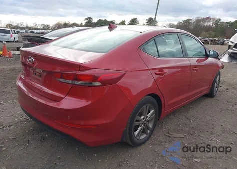 2018 Hyundai Elantra Sel z USA, uszkodzony, nr VIN 5NPD84LF7JH357195
